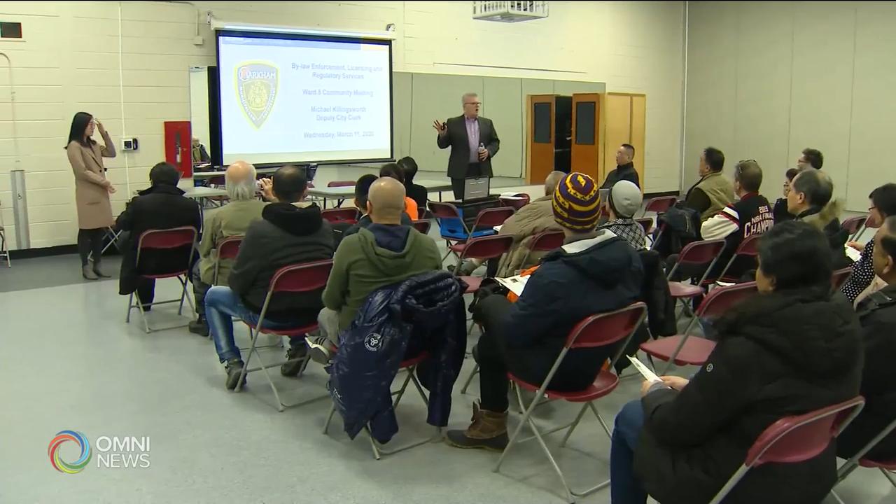 萬錦市政府出租房屋附例講座 -- Mar 12, 2020 (ON)