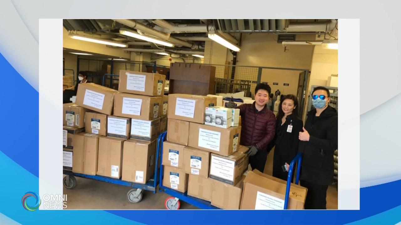 本地多个社区团体率先捐款及捐赠物资 -- Mar 25, 2020 (ON)