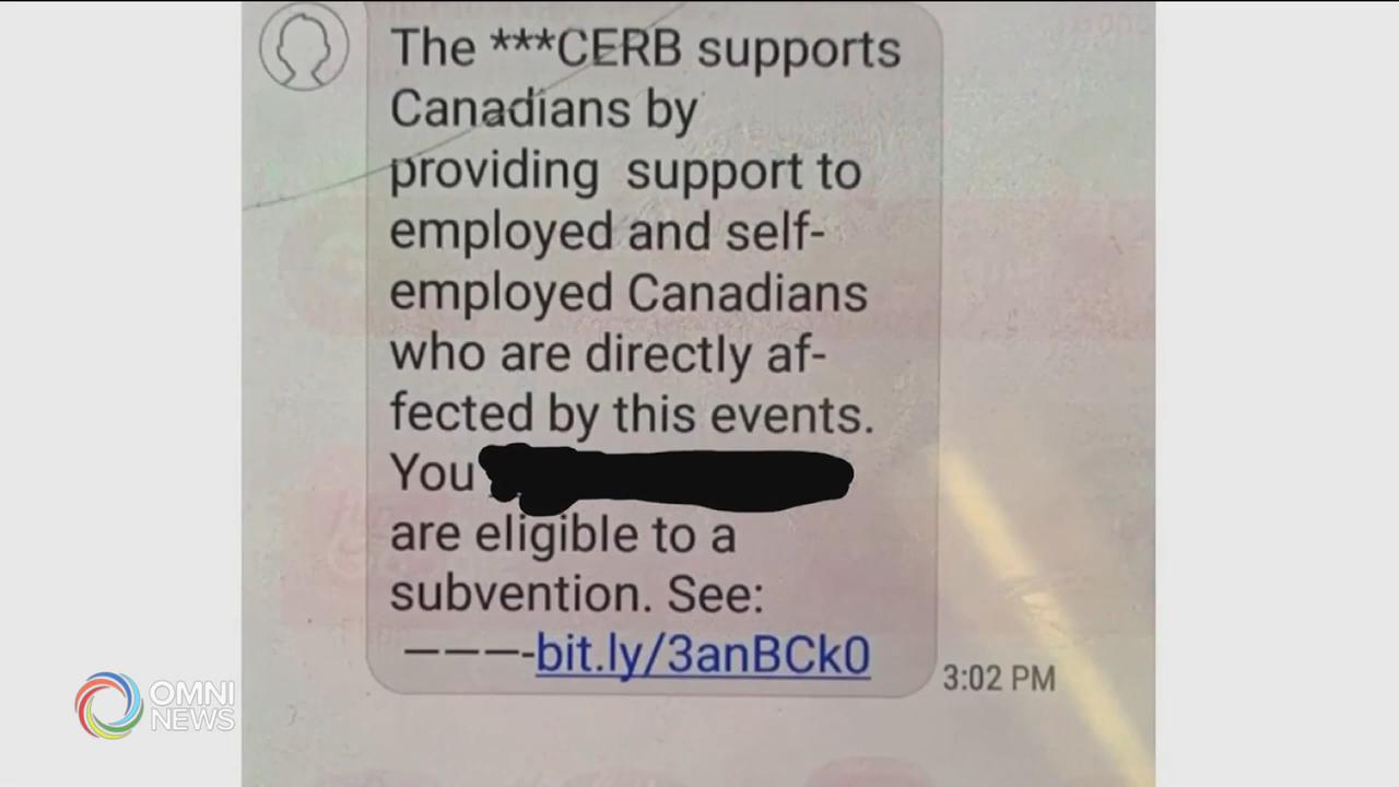 與新冠疫情相關詐騙案有上升趨勢 -- Apr 28, 2020 (ON)