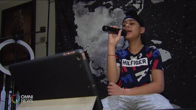 10-year-old Brampton singing sensation