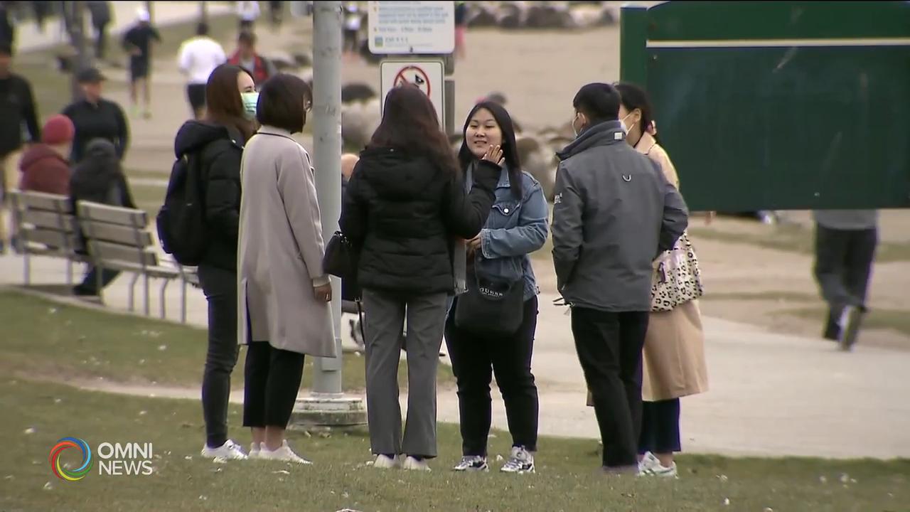 搜索引擎報告顯示國民對社交距離回應 -- Apr 03, 2020 (ON)