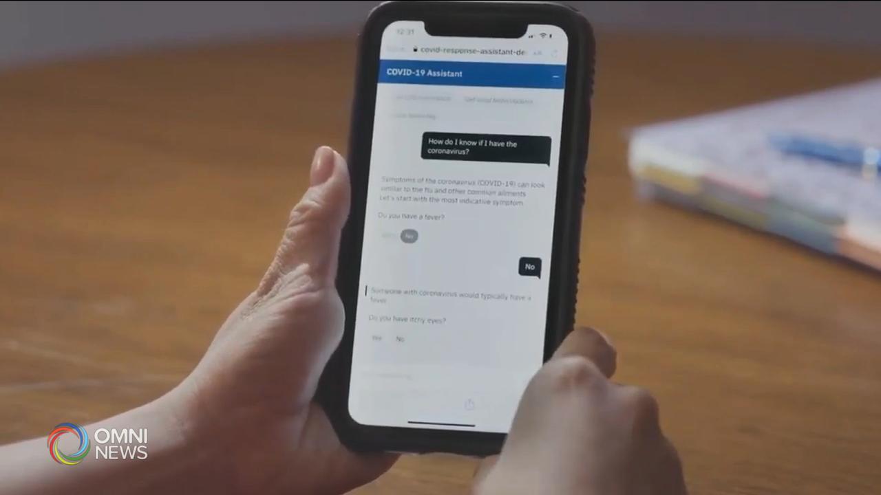 萬錦市提供人工智能手機疫情資訊 -- Apr 29, 2020 (ON)