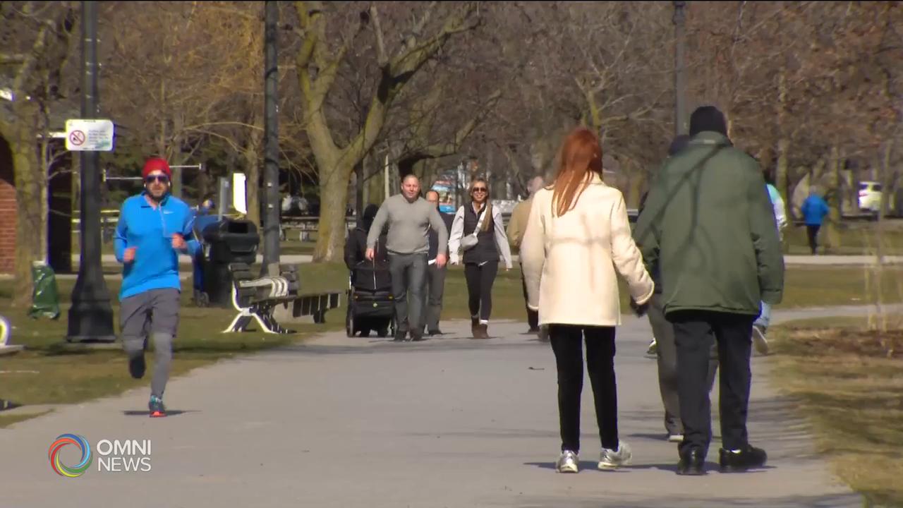 連續三日確診個案下降 -- Apr 27, 2020 (ON)