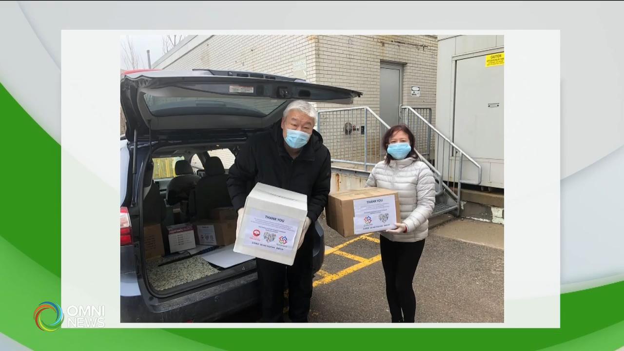 安省华人社团为为医疗机构捐助急需物资－ Mar 31, 2020