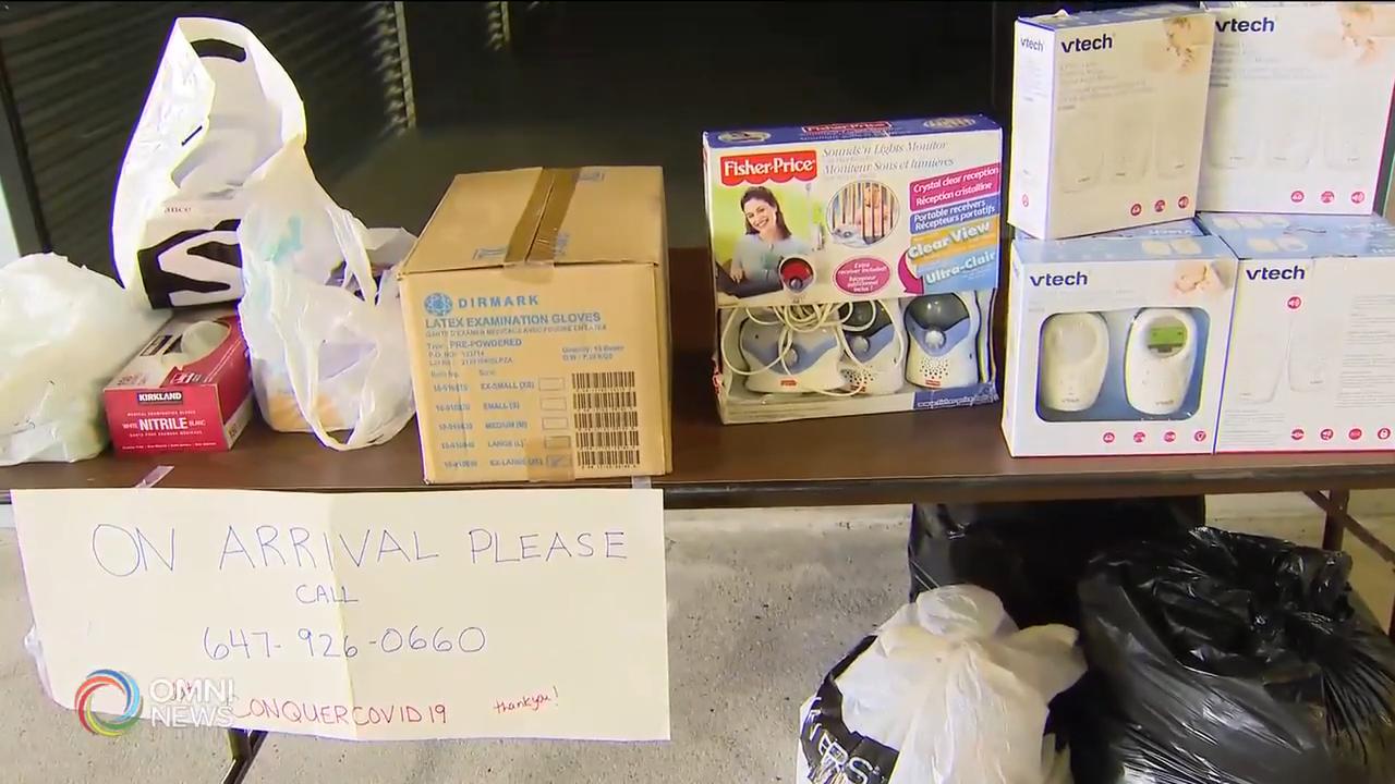 志願團體以流動方式募集個人衛生裝備 -- Apr 06, 2020 (ON)