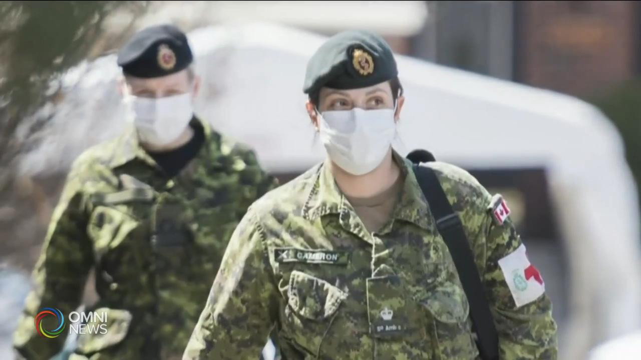 渥太華批准安省要求 將派軍人抗疫 -- Apr 23, 2020 (ON)