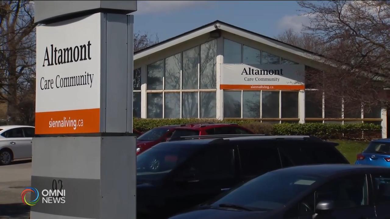 長期護理院死亡人數持續上升 -- Apr 29, 2020 (ON)