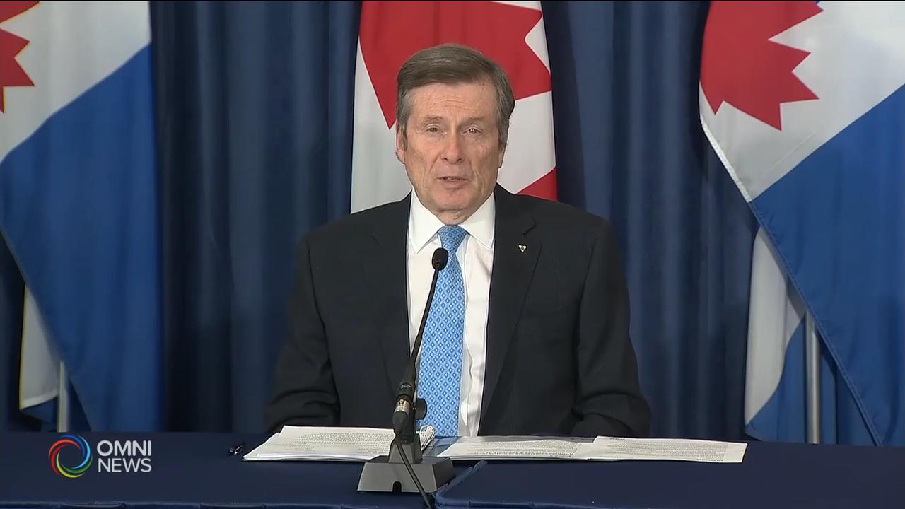 多倫多市長與職業球隊商討恢復賽季可能 -- May 05, 2020 (ON)