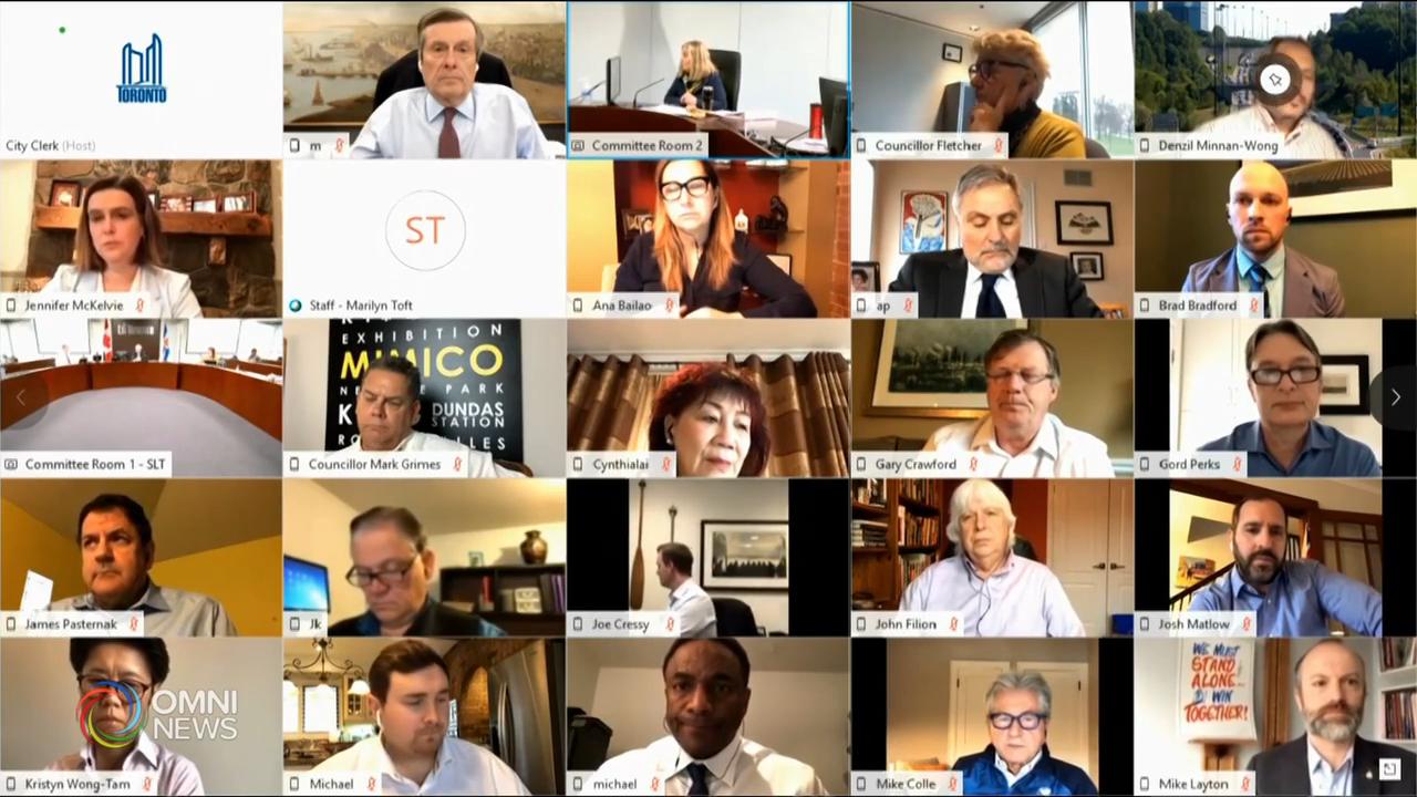 多倫多市議會首次網上視像會議 -- Apr 30, 2020 (ON)