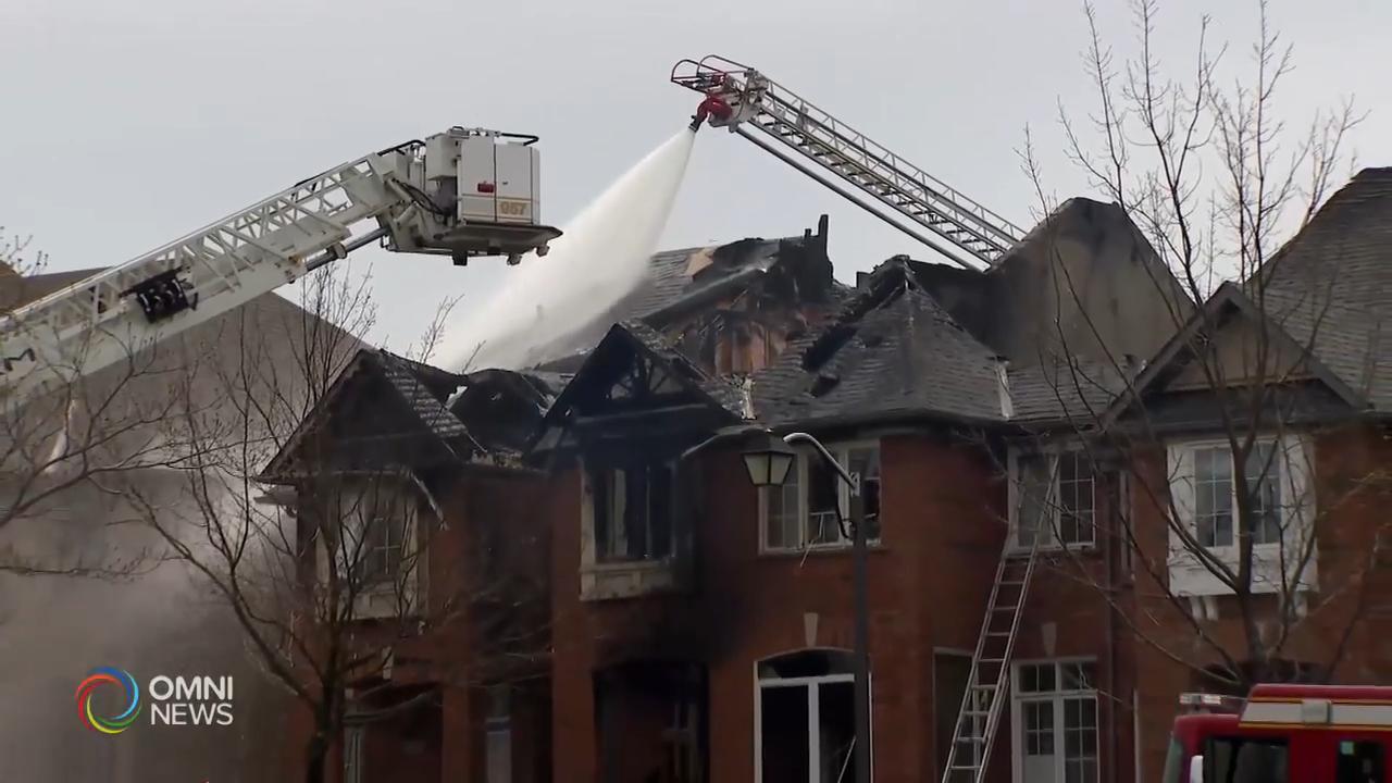 當局繼續調查週末萬錦市鎮屋火警 -- May 19, 2020 (ON)