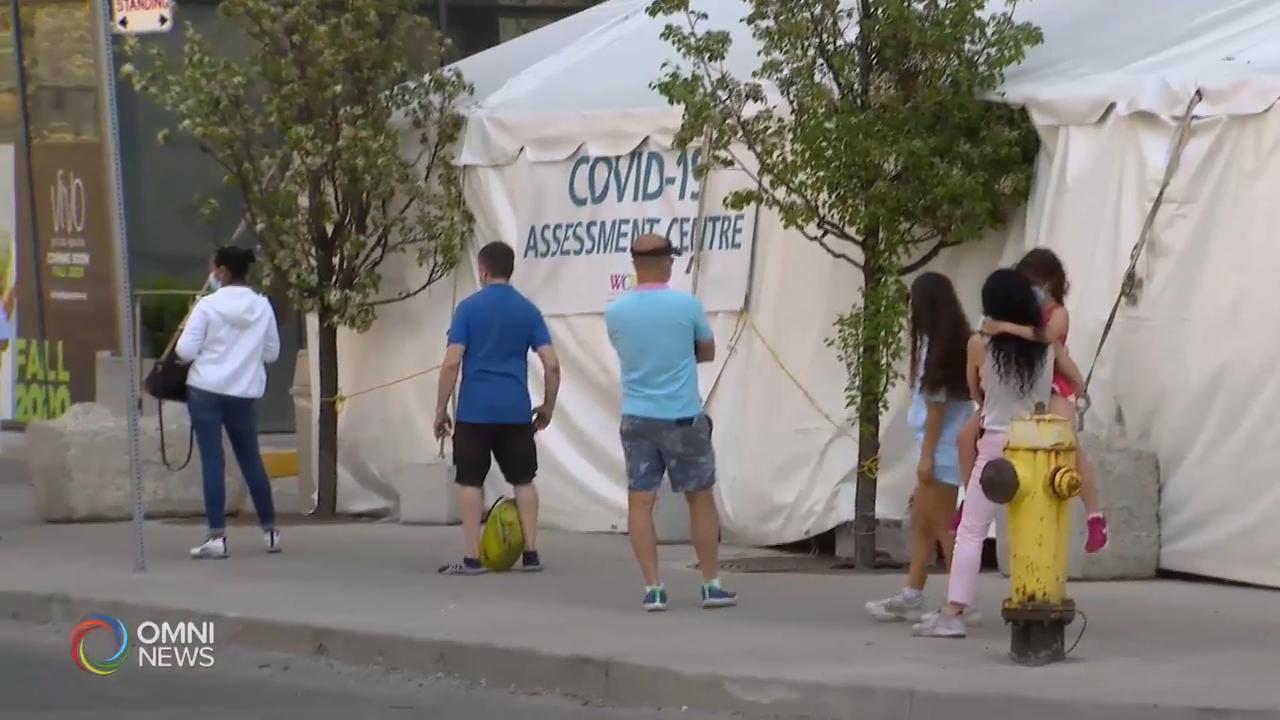 病毒檢測數字仍遠低於省府指標 -- May 26, 2020 (ON)