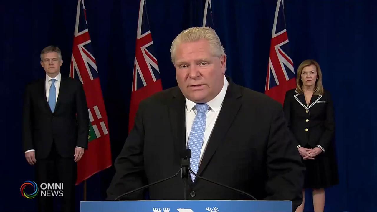 緊急狀態令計劃延長至6月2日 -- May 11, 2020 (ON)