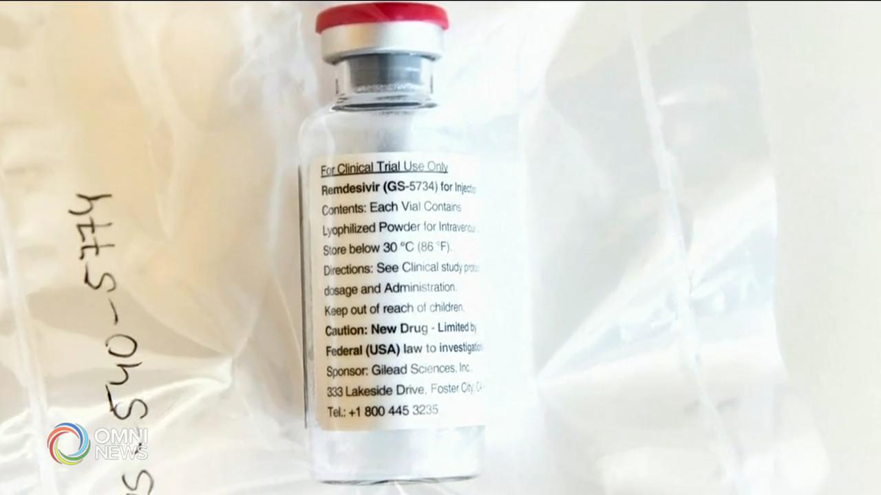 實驗藥物令新冠病毒患者脫危險期 -- May 05, 2020 (ON)