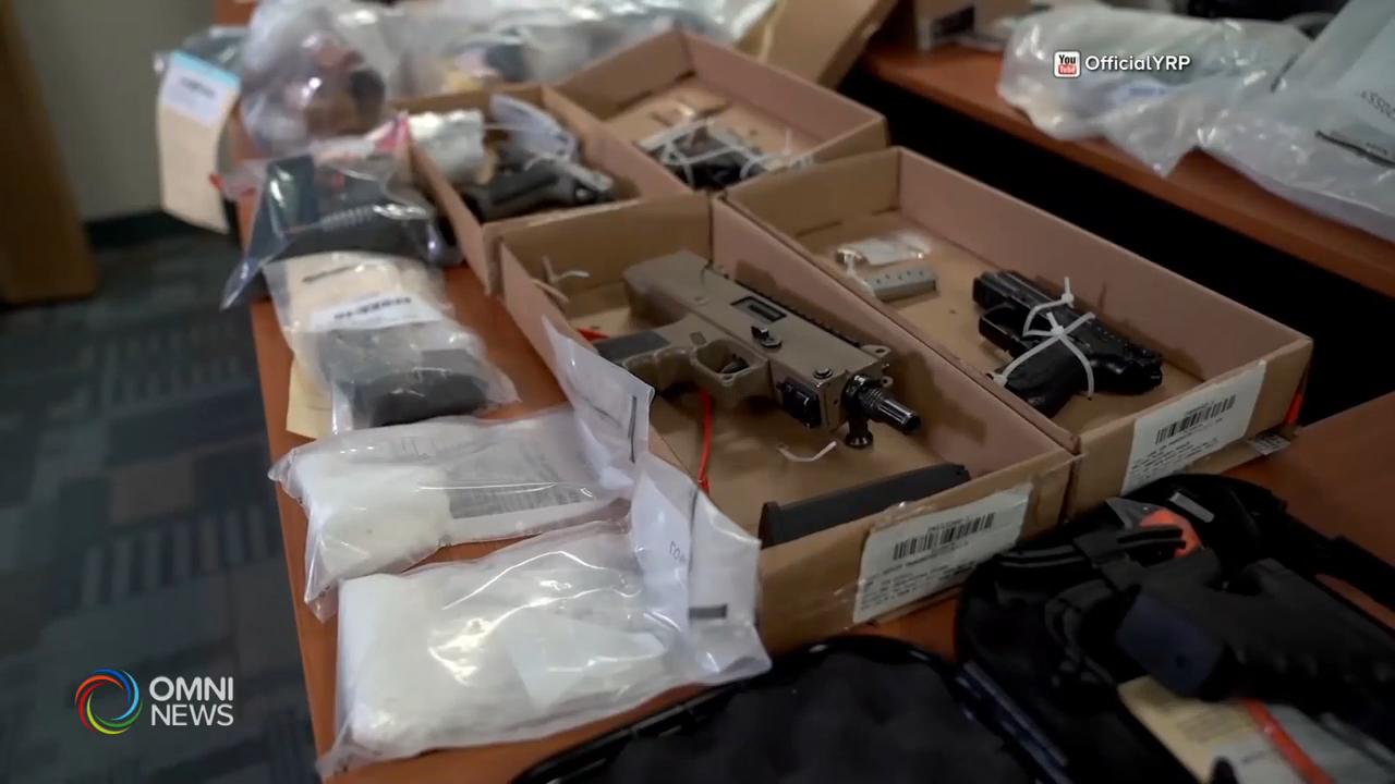 約克區警方瓦解槍械及毒品犯罪集團 -- May 22, 2020 (ON)