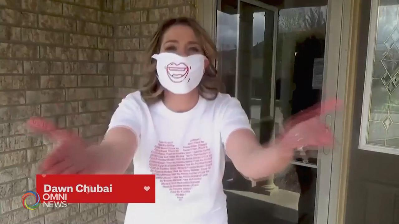 T恤和口罩義賣善款超過一百萬 -- May 15, 2020 (ON)