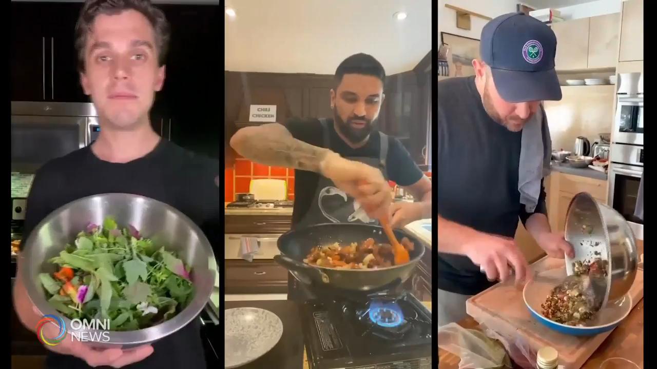 疫情令大廚改在網上開班教烹飪 -- May 27, 2020 (ON)