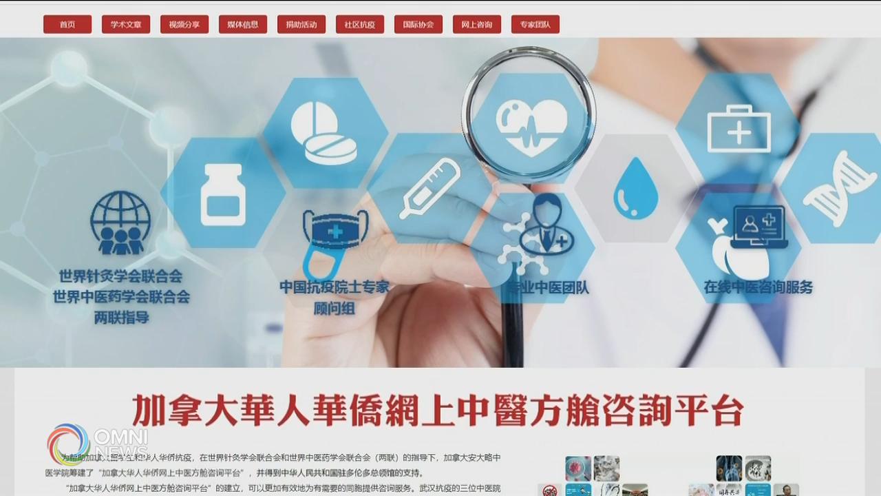 中医咨询网上平台为华人华侨和留学生提供服务－ May 13, 2020