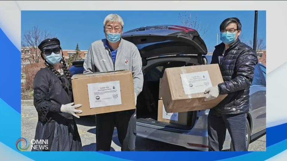 多伦多华人团体联合总会积极捐赠医疗物资－ May 15, 2020
