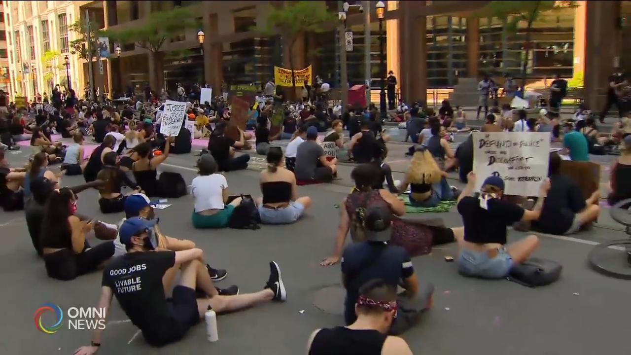Rally for Juneteenth in Toronto