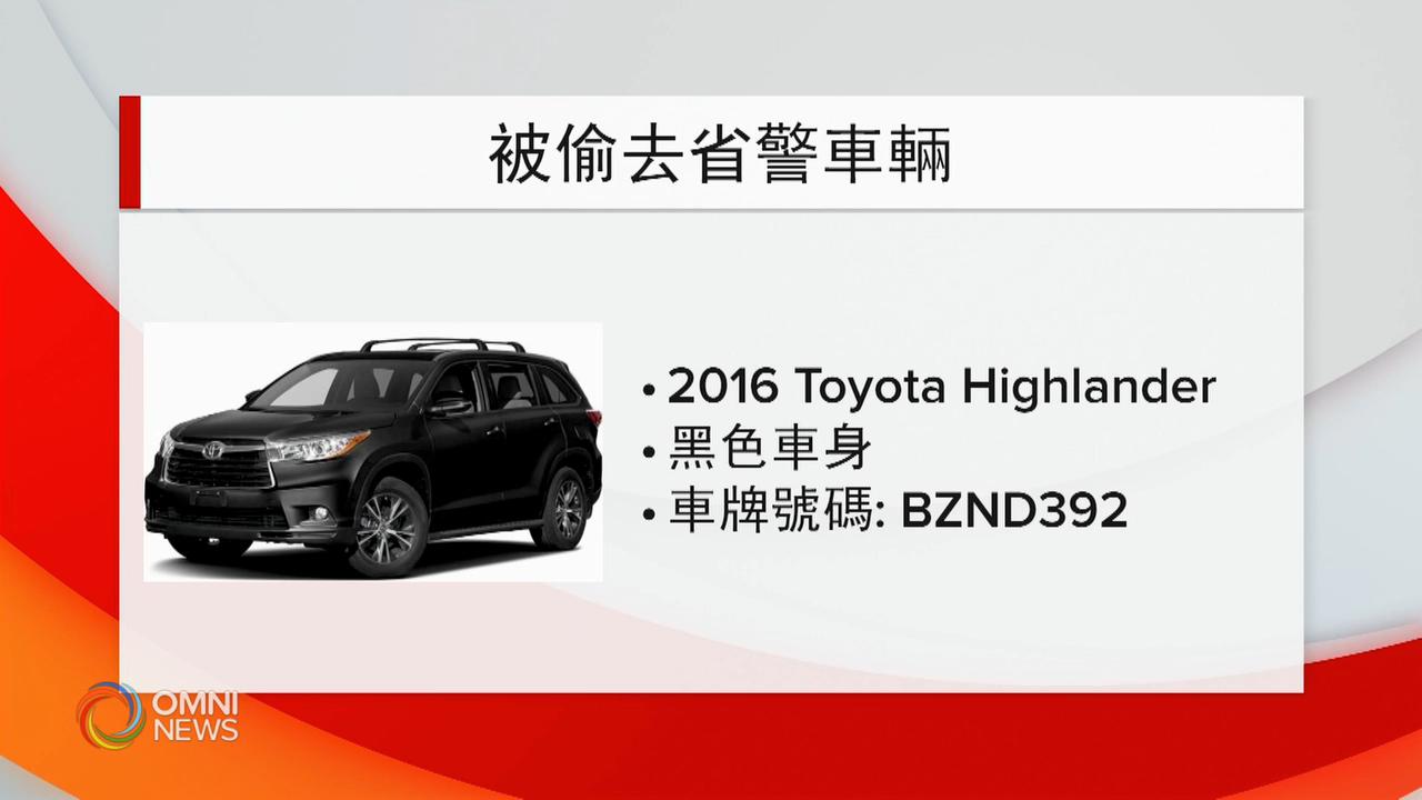 沒有標記省警警車於萬錦民居被盜 -- Jun 11, 2020 (ON)