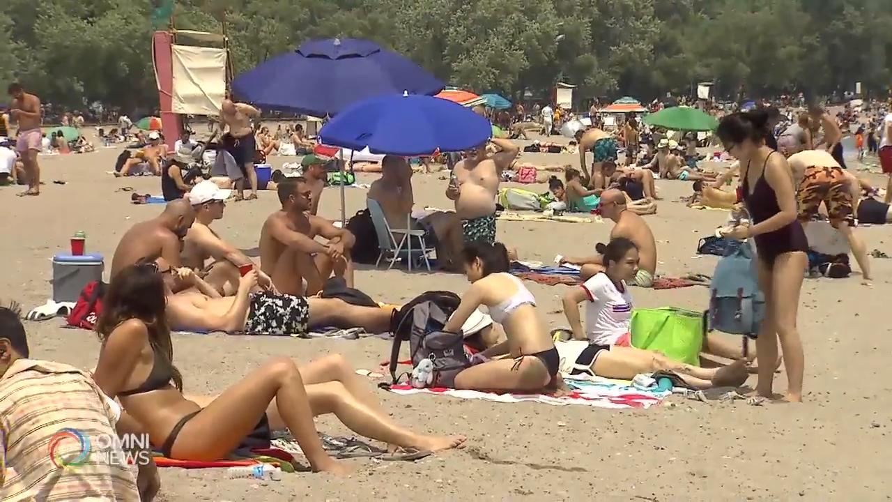 省府憂慮週末沙灘人頭湧湧情況 -- Jun 22, 2020 (ON)