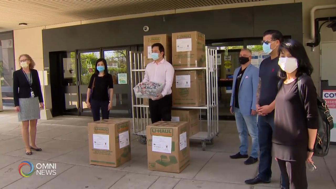 士嘉堡健康網絡獲捐贈保護裝備及記念品 -- Jun 02, 2020 (ON)