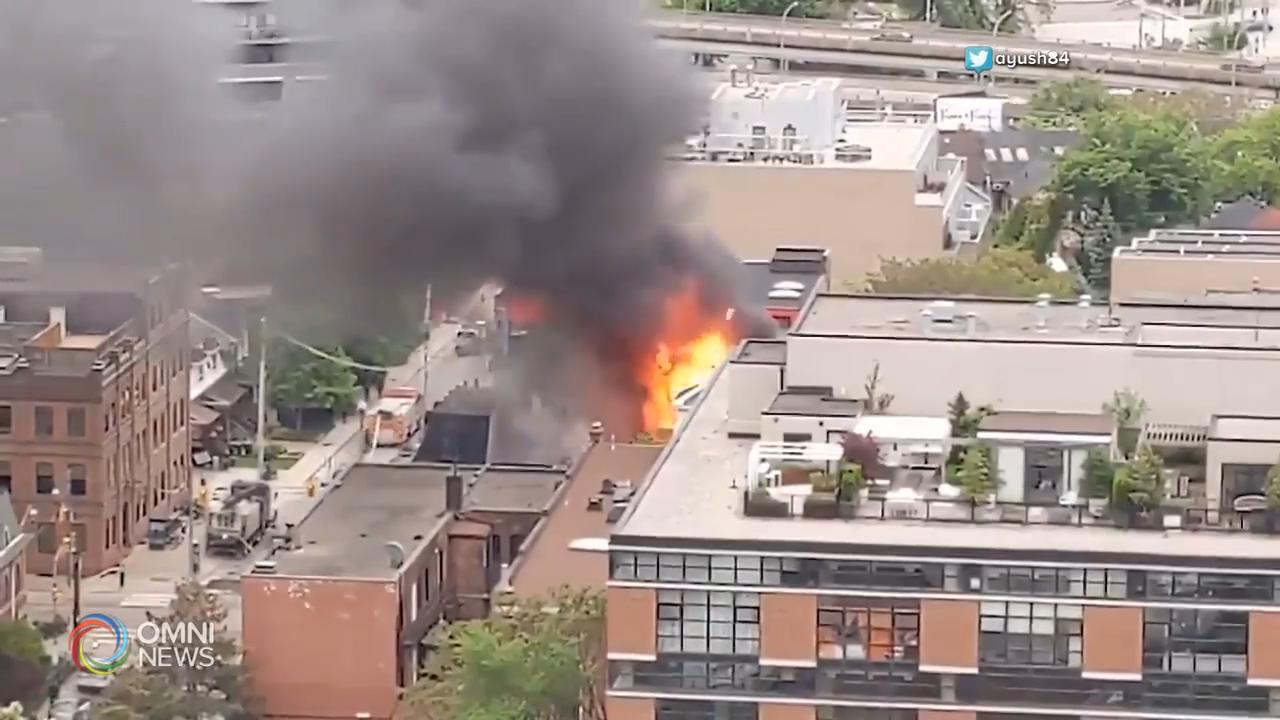 多市中心東面近皇后東街鎮屋火警 -- Jun 02, 2020 (ON)