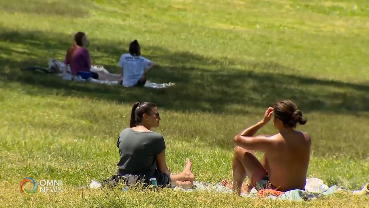 環境部向南安省發出酷熱警報 -- Jun 19, 2020 (ON)