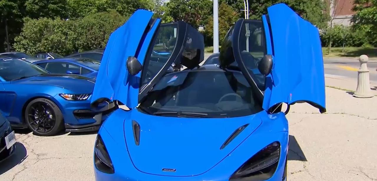 A Rally of Super Cars