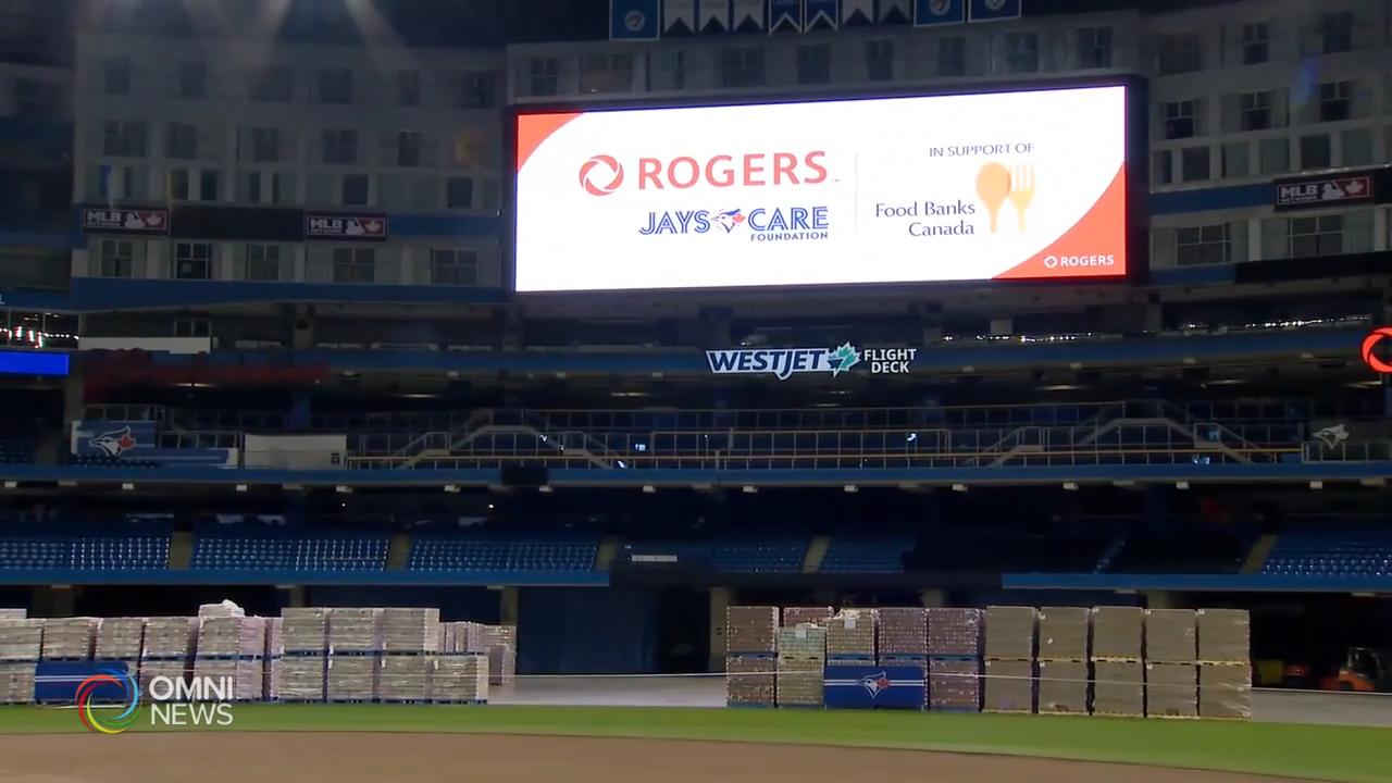 羅渣士中心暫時作為食物銀行分發中心 -- Jun 01, 2020 (ON)