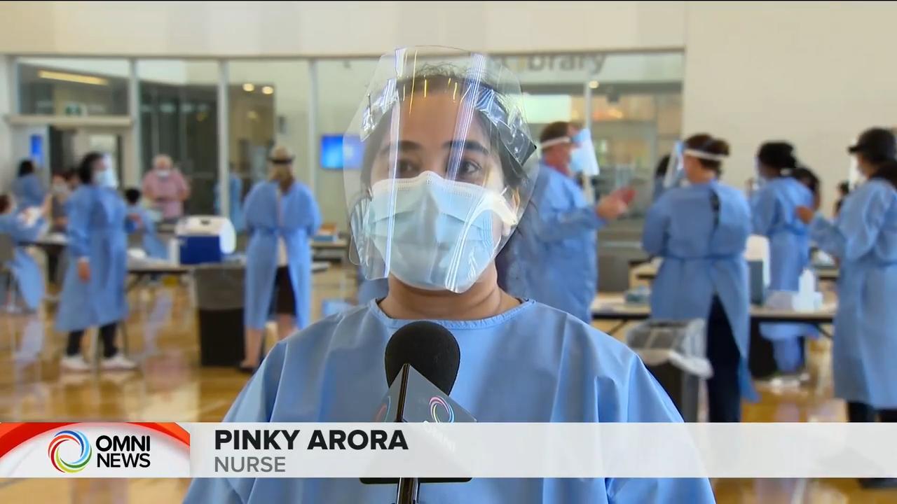 COVID-19 mobile testing in Meadowvale