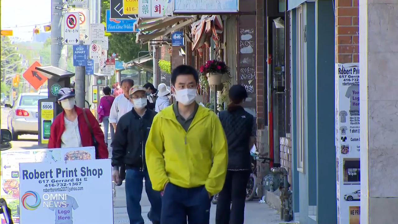 確診個案203宗 兩個半月以來新低 -- Jun 11, 2020 (ON)