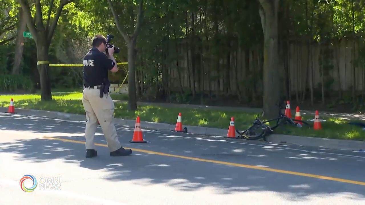 萬錦騎單車男子被撞死案件, 女司機被捕 -- Jun 17, 2020 (ON)