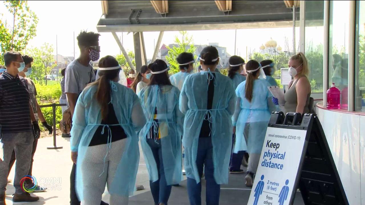 Pop -Up Covid19 Assessment Center in Brampton