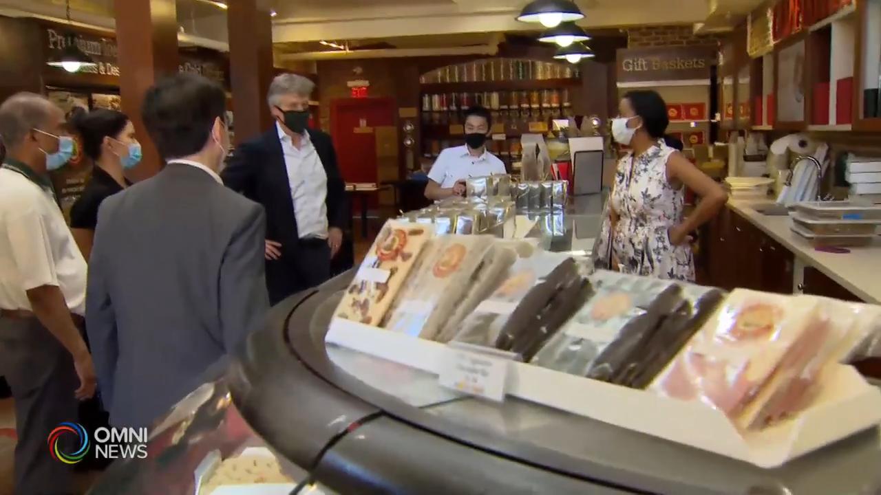 安省財長了解萬錦市商戶重開情況 -- Jun 26, 2020 (ON)