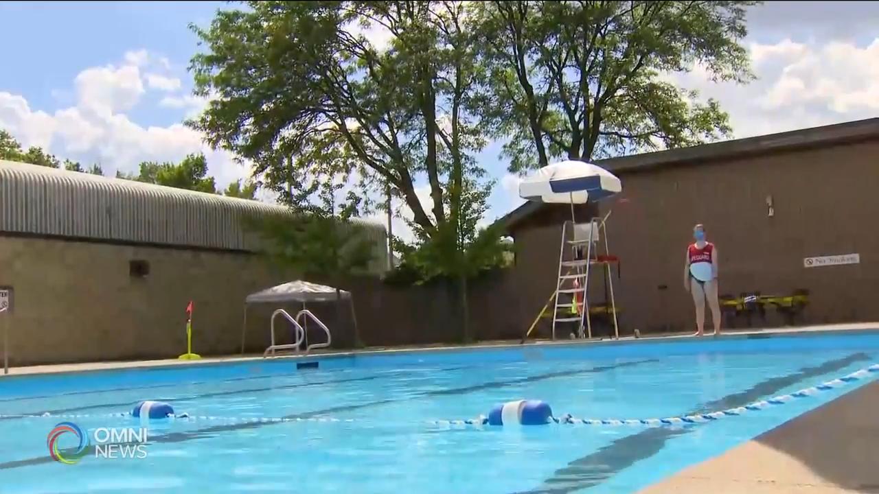 多伦多户外游泳池重新开放－ Jun 26, 2020