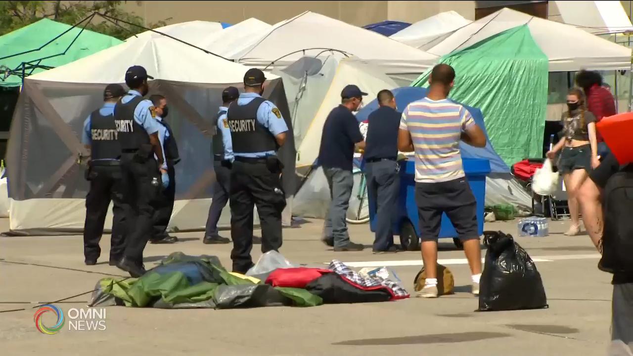 多市府驅逐在廣場扎營三星期示威者 -- July 10, 2020 (ON)