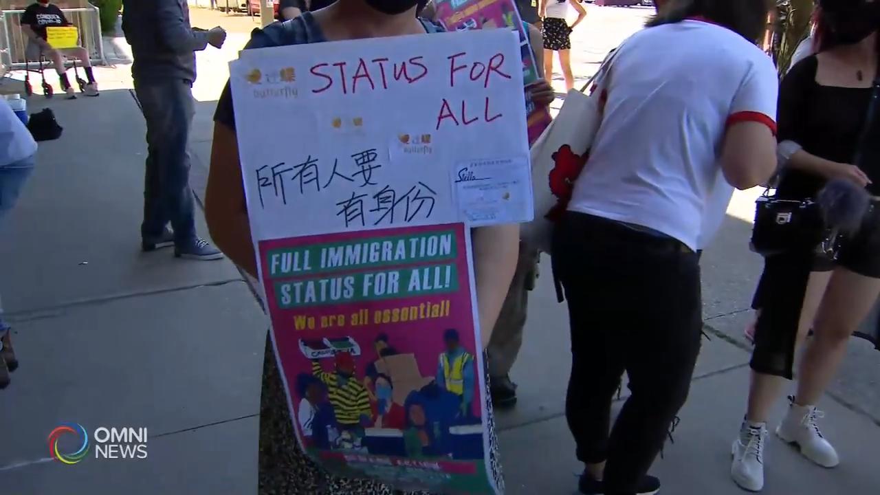 勞工組織要求給予外籍勞工移民身份 -- July 06, 2020 (ON)