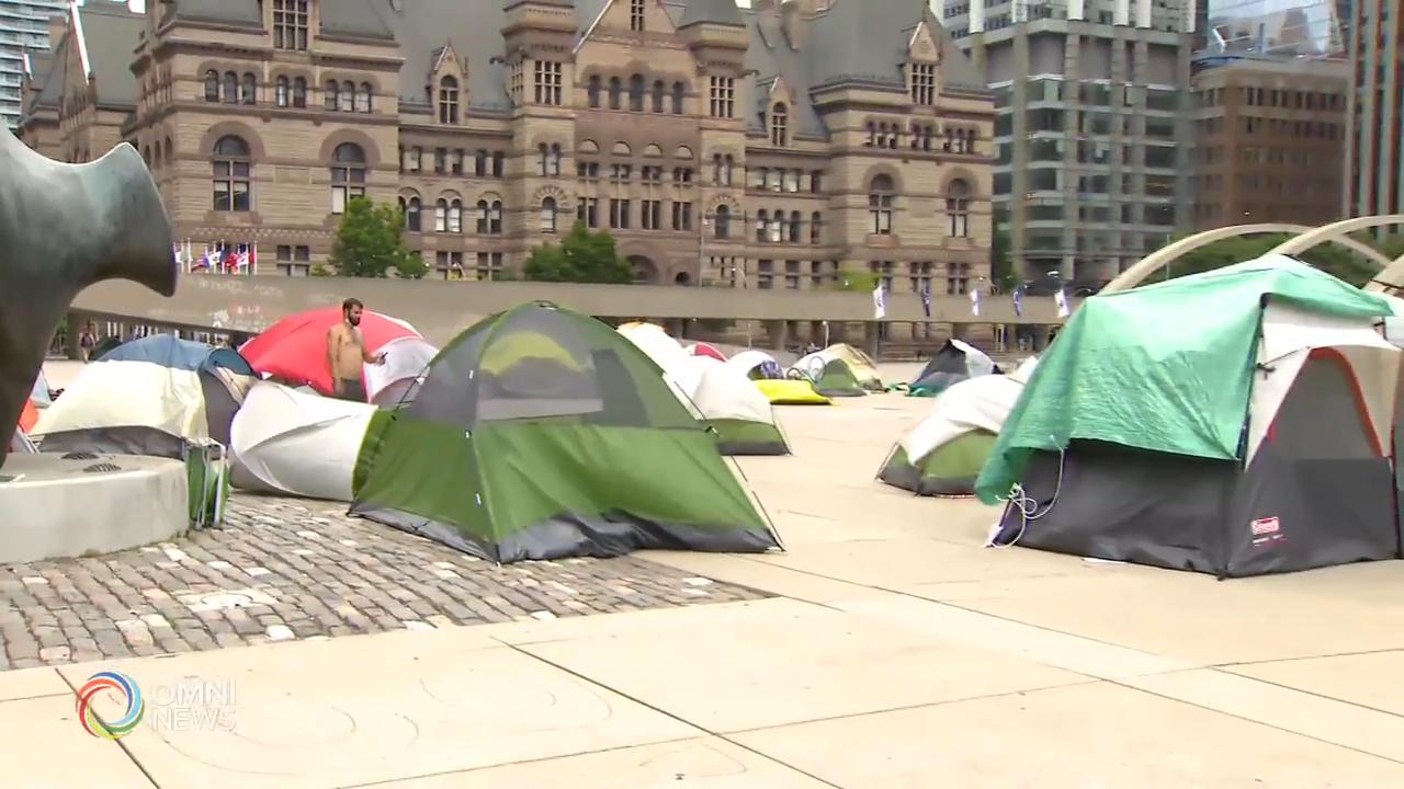 多市政府要求在廣場扎營示威者離開 -- July 03, 2020 (ON)