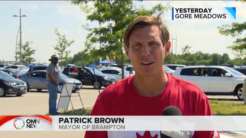 Drive-in Canada Day celebrations