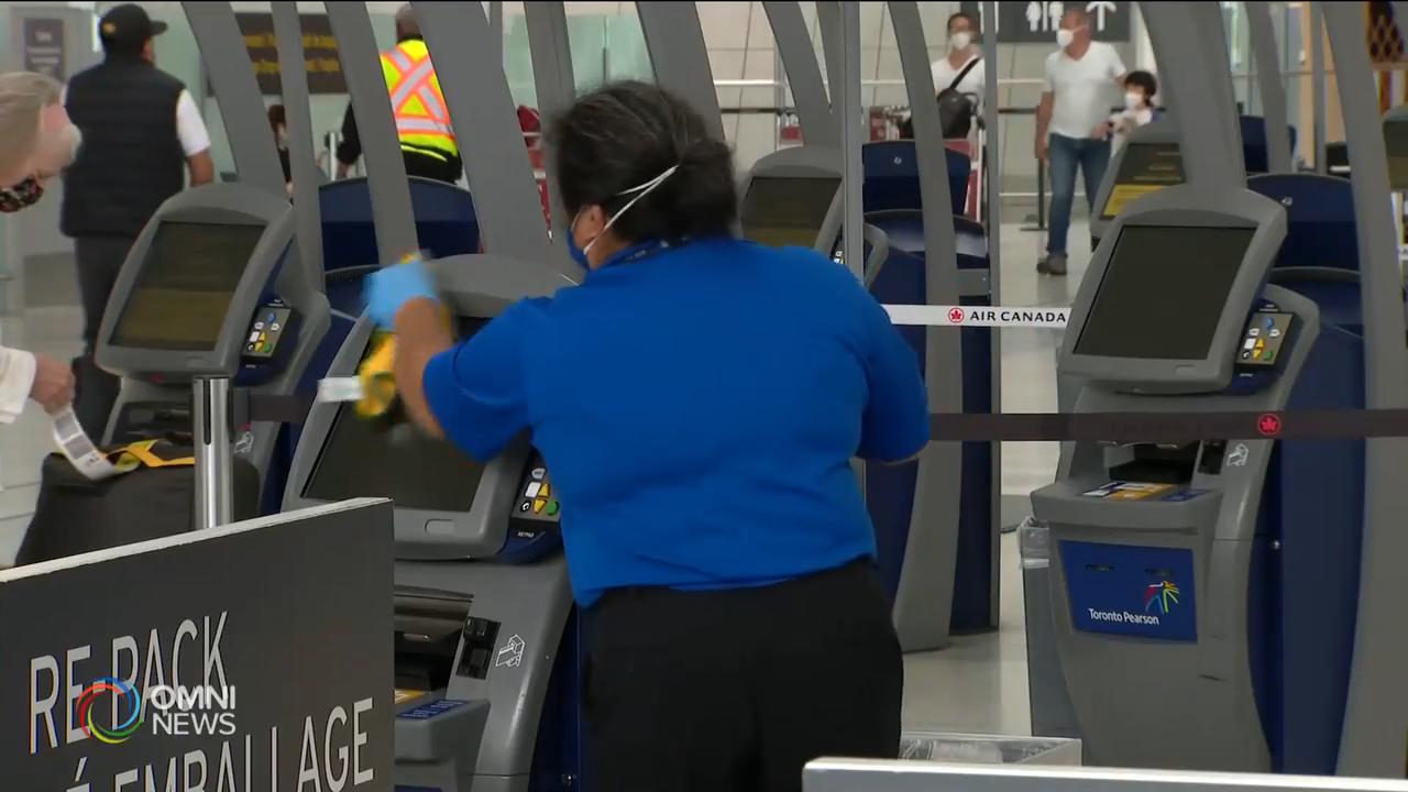 受疫情影響皮爾遜機場裁減五百職位 -- July 14, 2020 (ON)