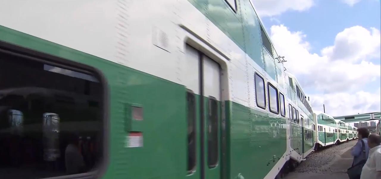 Are you taking Go Transit...