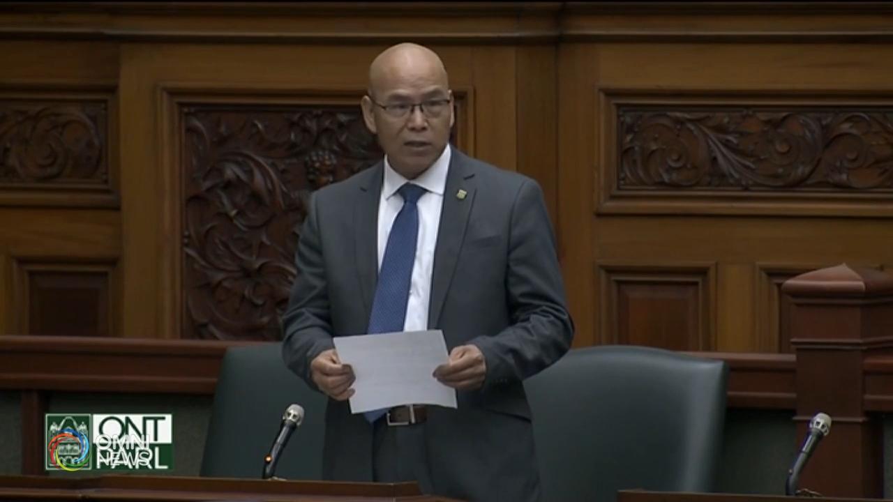 省议员柯文彬发表声明谴责种族歧视 － Jul 17, 2020