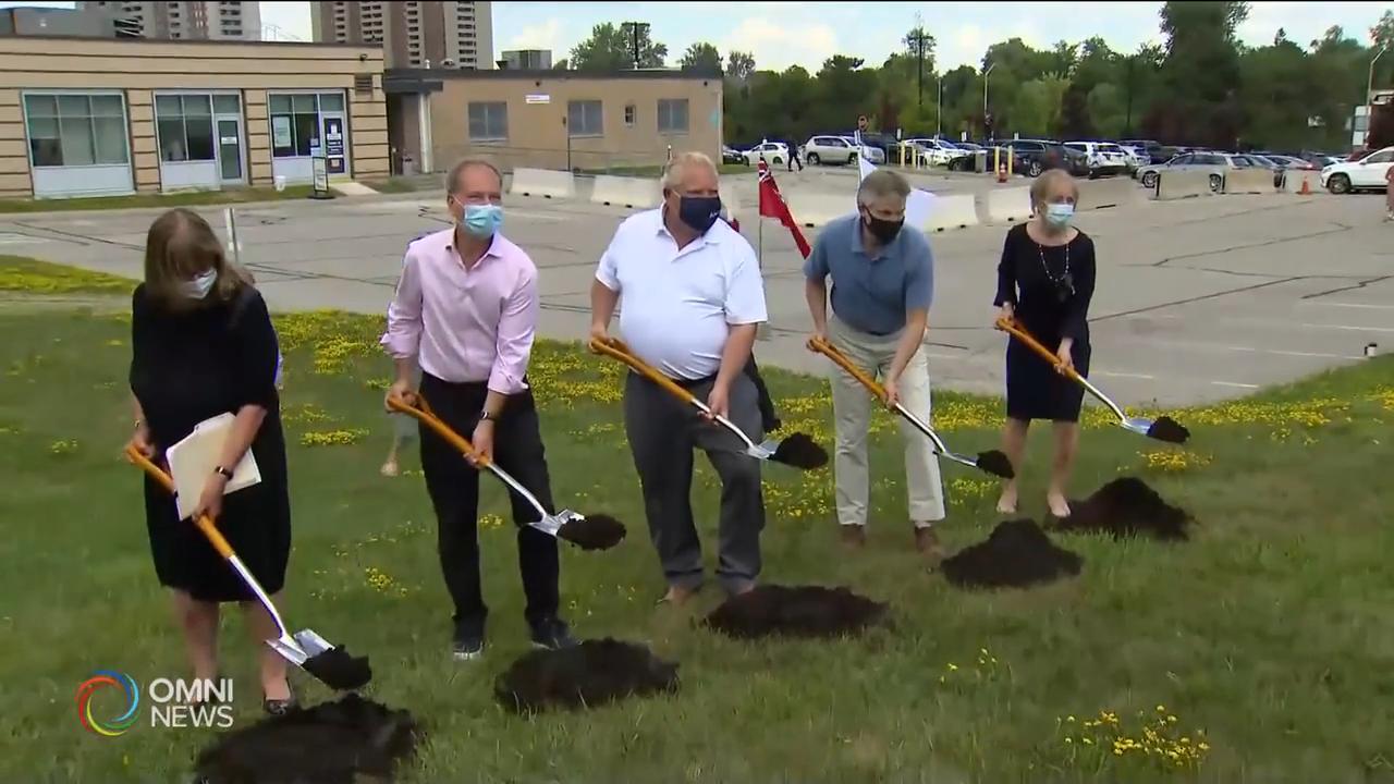 省府在AJAX建造全新長期護理院 -- July 28, 2020 (ON)