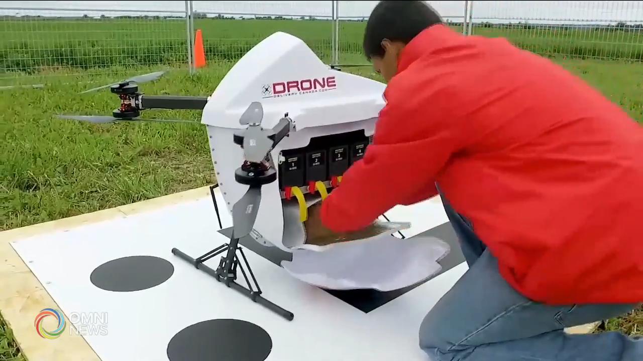 無人機運送防疫物資到原住民社區 -- July 10, 2020 (ON)