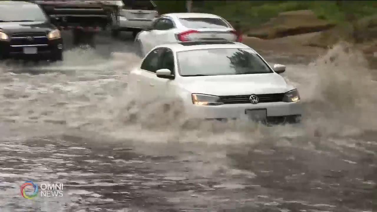 昨天雷雨令多市部份地區水浸及停電 -- July 09, 2020 (ON)