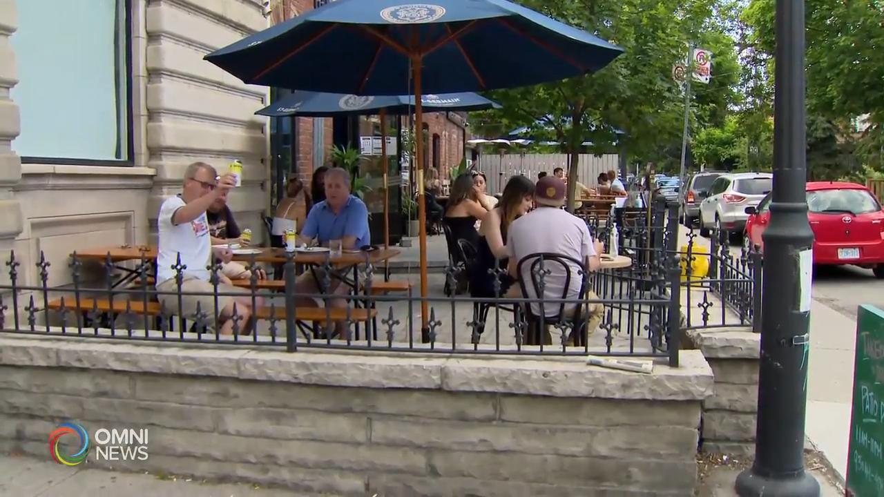 省府宣佈放寬疫情下露天茶座規定 --  July 03, 2020 (ON)