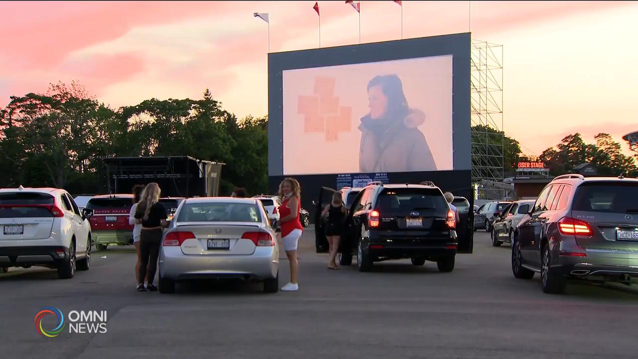 戶外汽車國際電影節昨晚揭幕 -- July 21, 2020 (ON)