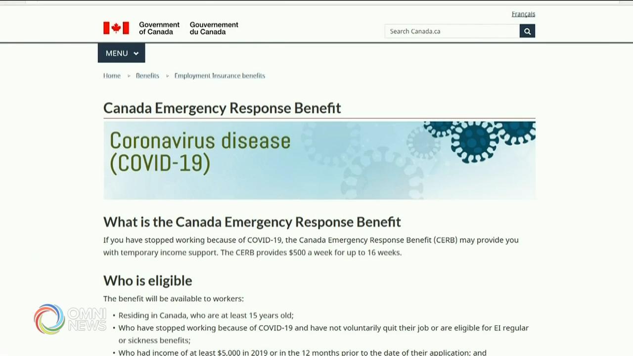 联邦再次延长紧急救援补助金CERB － Aug 21, 2020