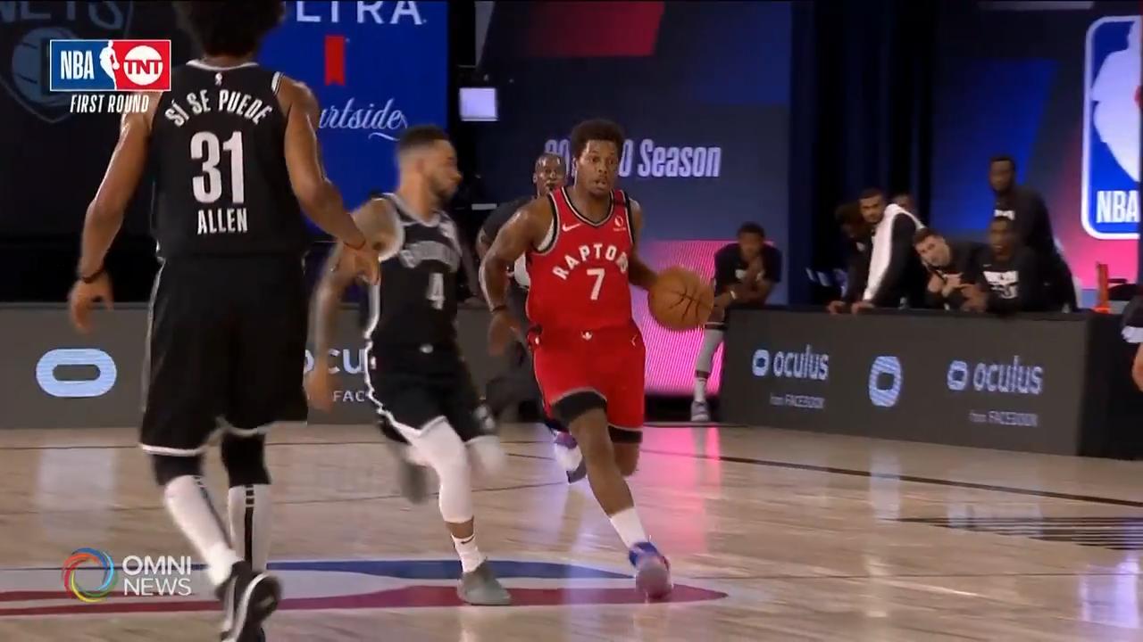 猛龙击败篮网,四战全胜进入季後赛第二轮  － Aug 24, 2020